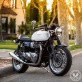 Motodemic LED Headlight Conversion Kit for the Triumph Thruxton 1200 / R Motodemic LED Headlight Conversion Kit for the Triumph Thruxton 1200 / R